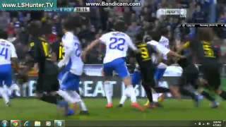 Goal Zaragoza 1-1 Barcelona Puyol 36