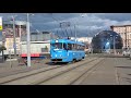 Trams in Moscow, Russia 2021 (NorthWest): Трамваи в Москве - Краснопресненский депо