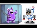 Grimace Shake is tamed by Skibidi WUBBOX - Rainbow Friends Animation Banban