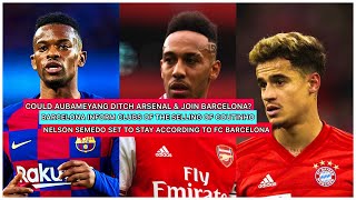 Could aubameyang move to barcelona ...