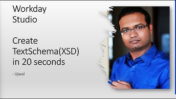 Workday Integrations Tool to create XSD (TextSchema) with in 20 seconds