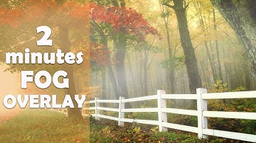 Fog Effect in Photoshop (Download Photoshop Fog Overlay)