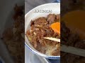 日本一並ぶ牛丼屋！昭和22年創業以来継ぎ足しのタレで作る牛丼&ホルモン丼　築地　きつねや