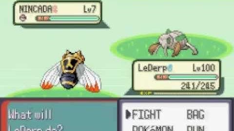 Pokemon Emerald Visual Boy Advance ( With Some Rare Pokemon And Cheats)