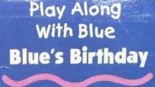 Closing To Blues Clues Blues Birthday 1998 Vhs (Rare Closing) 