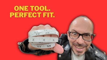 One Tool For Perfect Fitting Leather Jackets #leatherjacket #mensfashion #mensclothing