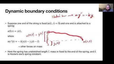 Haberman 4.3 - Boundary conditions for the wave equation