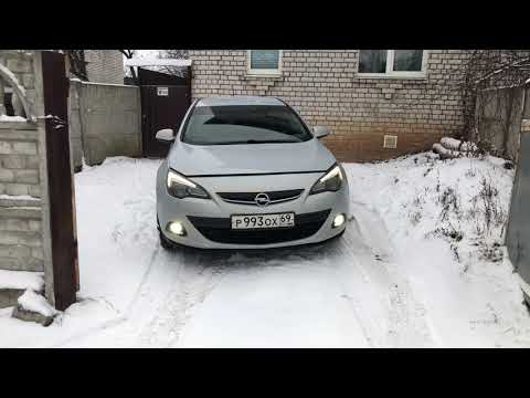 Led лампы филипс в поворотники Opel Astra J GTC