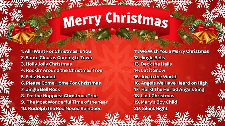 Top 50 Christmas Songs of All Time 🎄 Best Christmas Music Playlist