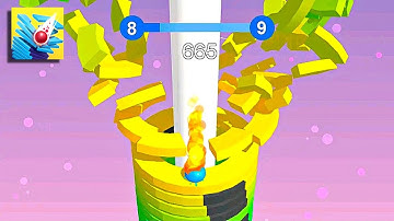Stack Ball - All Levels Walkthrough Gameplay iOS,Android New Mobile Free Games TUM92