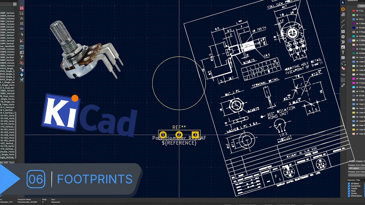 Footprints Explained | Finding & Making Custom PCB Footprints in KiCad