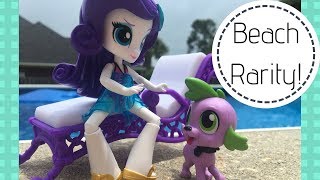 MLP Equestria Girl Minis Raritys Relaxing Beach Lounge Review!