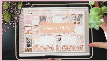 🎃 Digital Memory PWM 🎃 Moon Magic | Digital Planning for October Weekly