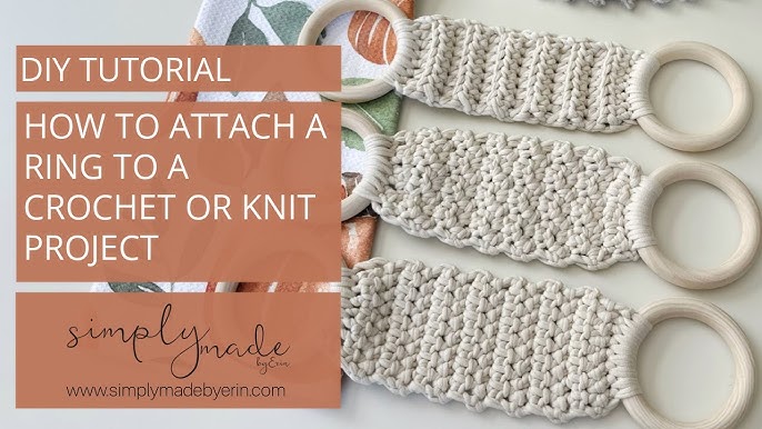 How to Crochet Hanging Kitchen Towel - Naztazia ®