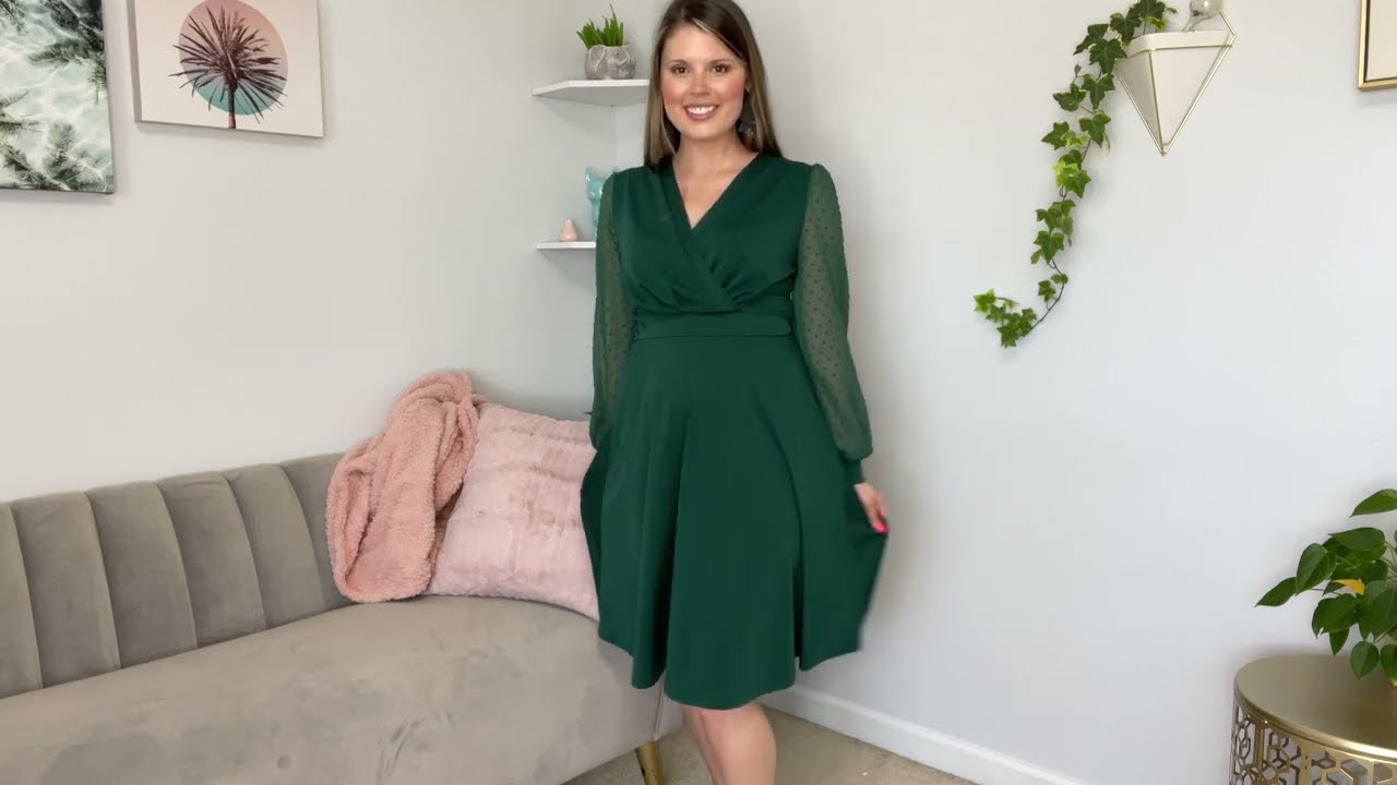 Long Sleeve Cocktail Dress