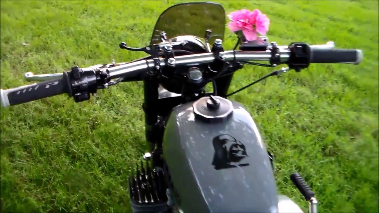 Kawasaki KV75 Engine Swap to Triple 250cc Custom Build YouTube