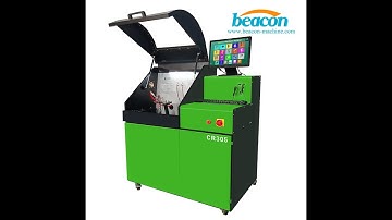 CR305 piezo diesel common rail injector test bench with coding function