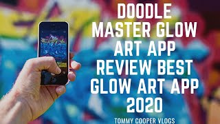 Doodle Master Glow ART App Review Best Glow Art App 2020 screenshot 4