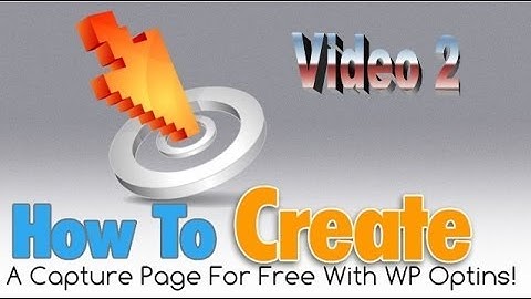 How To Create A Capture Page For Free - Creating A Full Width Squeeze Page