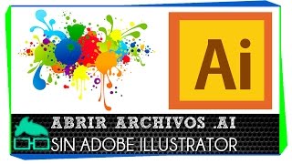 Como Abrir y Editar Archivos AI sin Adobe Illustrator (Vectores)