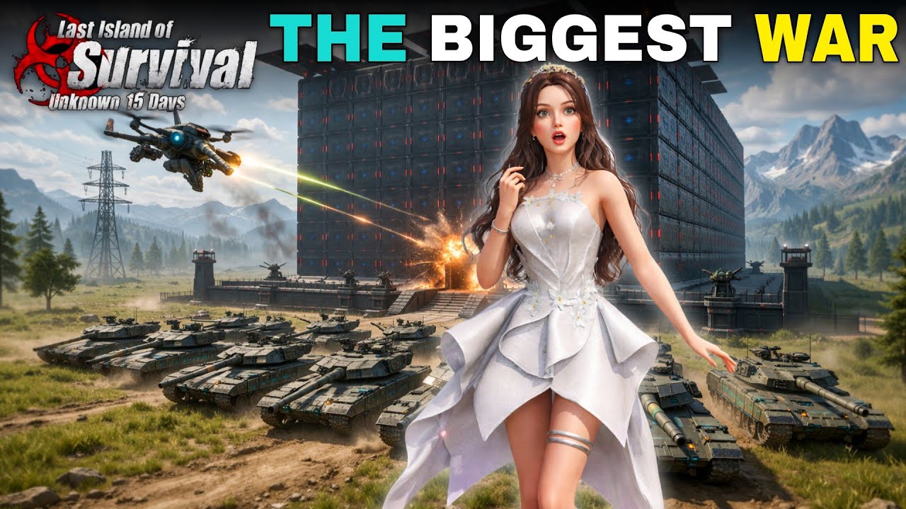 THE BIGGEST WAR FOR BADGE 🎖️| LAST ISLAND OF SURVIVAL HINDI #lios - YouTube