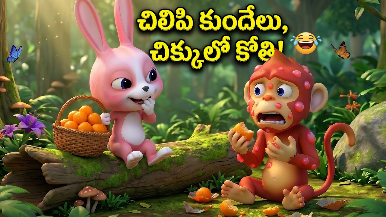 🔴LIVE : 🐰 Rabbit tease Monkey with Laddu funny video 😂🥭#rabbit #funny #comedy