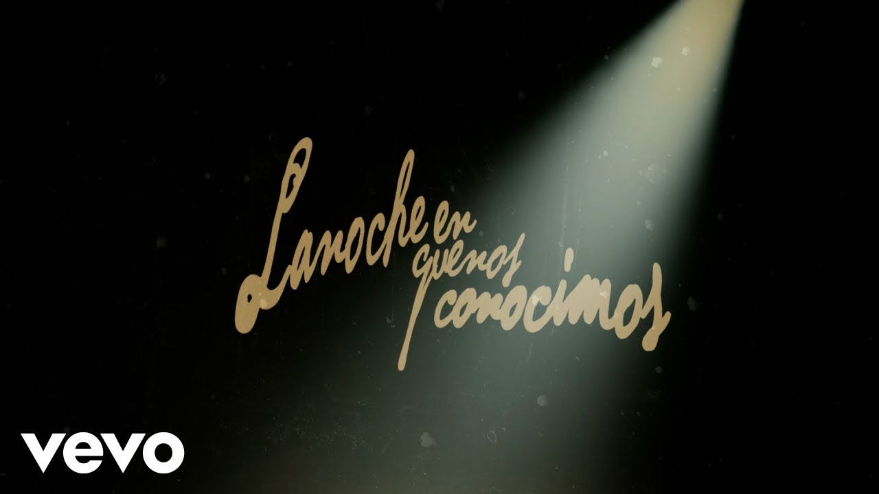 Marcos Villalobos - La Noche en Que Nos Conocimos (Lyric Video)