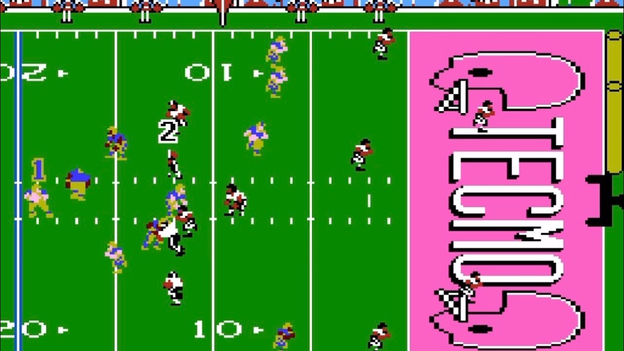 Игра NFL под управлением компьютера: «Рэмс» против «Беарс» (18.01.2026) | Tecmo Super Bowl (NES)