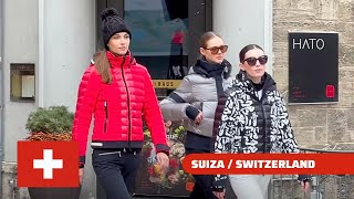 SUIZA - Cómo se vive la MÁXIMA RIQUEZA en SAINT MORITZ