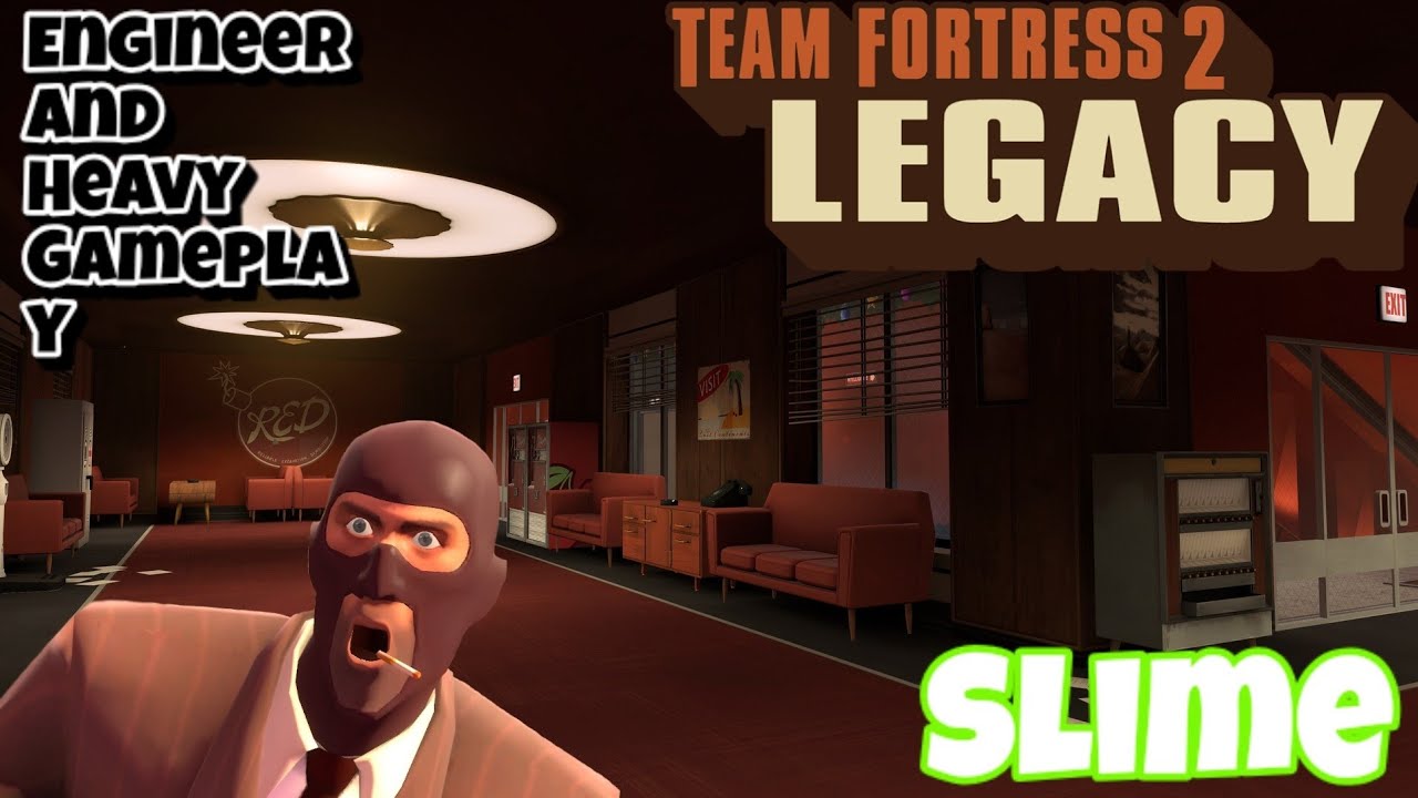 Team Fortress 2 Legacy Android Engineer & Heavy Gameplay Map Event Slime (With Link Download)