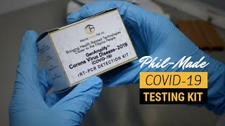 Philippine-made COVID 19 testing kit now available in the Philippines.