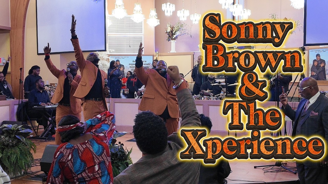 Мощное гармоничное пение — The Sonny Brown Xperience — Живое выступление в Оберне, штат Алабама