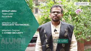 "Unlocking Cyber Mastery: Biswajit Lenka's Journey with IIT Kanpur!" ✨