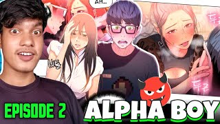 Alpha Boy Helping Women 🤫 | Manhwa explained hindi | Alone otaku