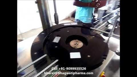 CPVC Solvent Cement Tin Automatic Four Head Piston Filling Line