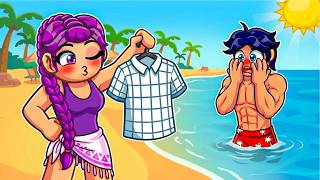 IDOL RUMI SNUCK into a DESERTED ISLAND in Roblox ? ( KPop...