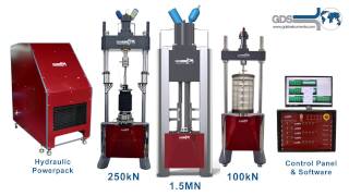 Hydraulic Load Frames for Soil & Rock