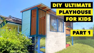 Ultimate Kids Playhouse Build: Lockdown Projects Pt. 1