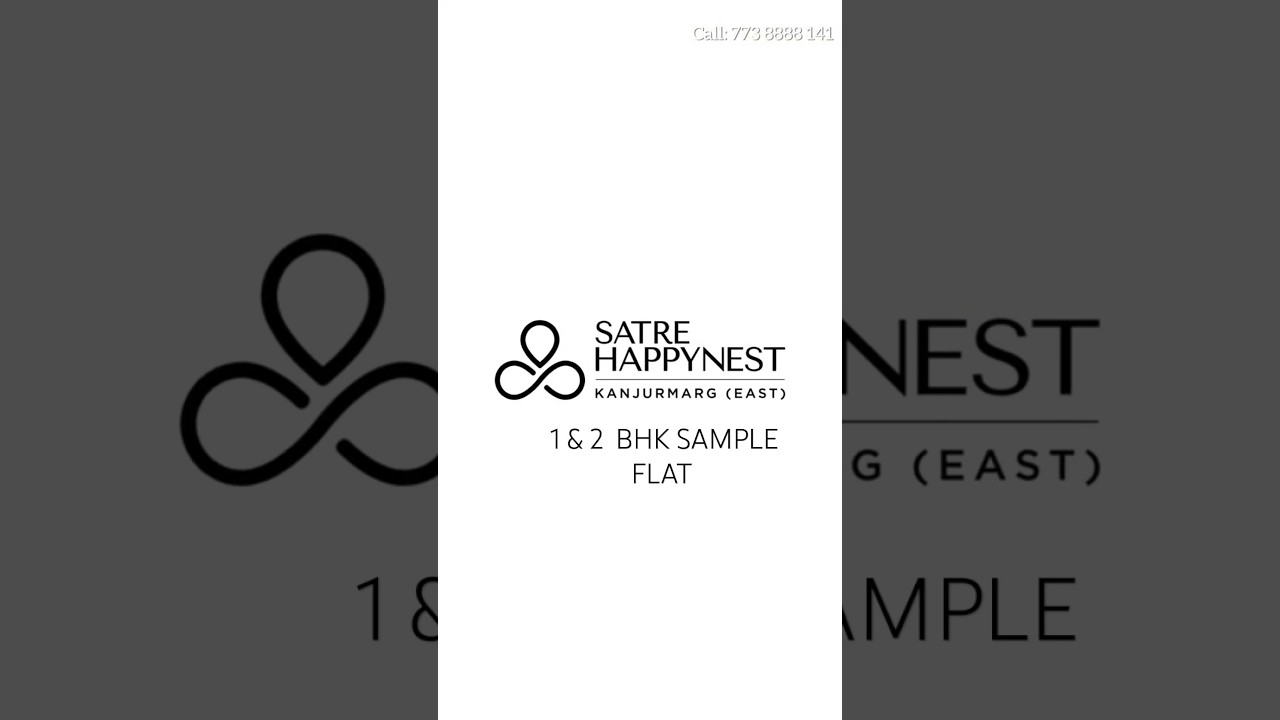 Call Now 773 8888 141 | 1 & 2 BHK Apartments starting at ₹87 Lacs*  for more details