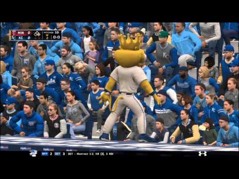 인어) 캔자스시티 로열스 : 미네소타 트윈스 #13/162 MLB THE SHOW 16