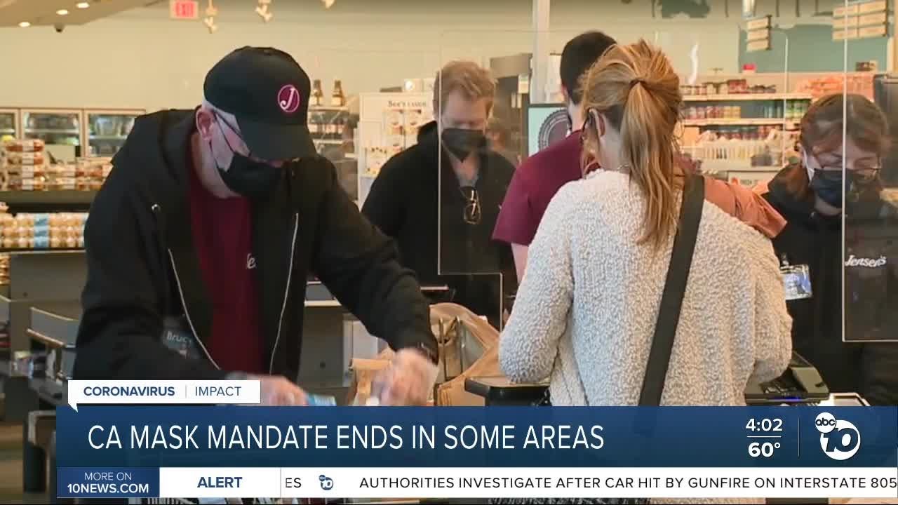CA lifts mask mandate for vaccinated people - YouTube