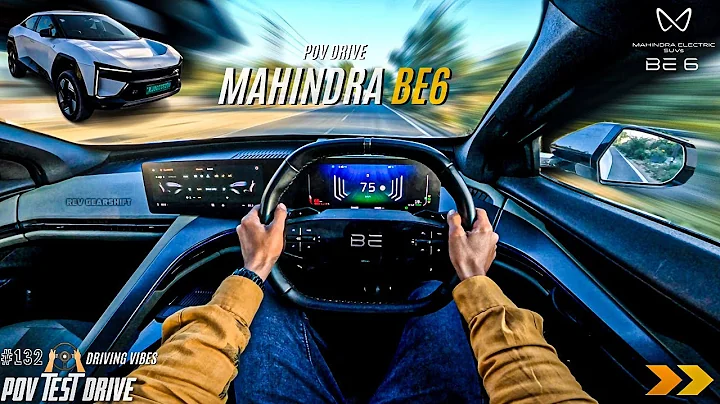 2025 MAHINDRA BE 6 | PACK THREE | 282BHP 79kWh | POV Drive #132 | BE6 | 4K | REV GEARSHIFT #be6