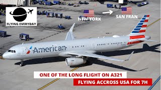 TRIP REPORT | AMERICAN AIRLINES A321T | ECONOMY | NEW YORK (JFK) - SAN FRANCISCO (SFO)