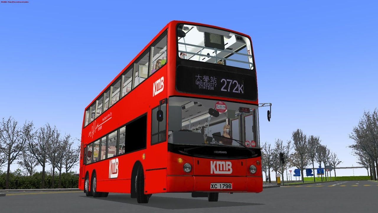 [九巴買呢啲咪好囉🤤][XC牌😆] OMSI 2 KMB 272K [大學站〉香港科學園] [循環線]