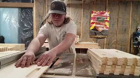 Sideliner Shortcuts to Making Bee Hive Boxes (part 5 Frame Rests)