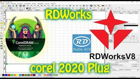Instalación RDWorks Pluging en corelDraw 2020 Láser c02