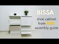 Bissa shoe cabinet from ikea   assembly guide   th3 blogger