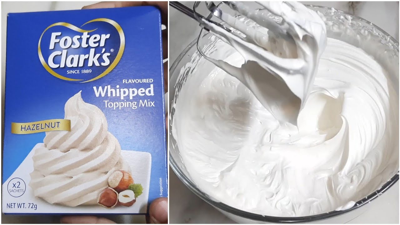 ফস্টার ক্লার্কস হুইপড ক্রীমের AZ ক্রীম স্টিফ করার পদ্ধতি । Foster