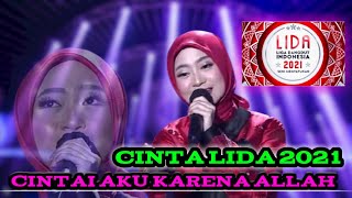 Cinta duta lida 2021 asal sukabumi provinsi jawa barat || Cintai Aku Karena Allah