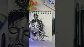 Krishna Drawing #drawing #art #shorts #krishna